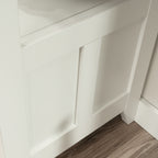 Lateral File with Large Drawer, White finish | Premium Home Decor - Grand Goldman