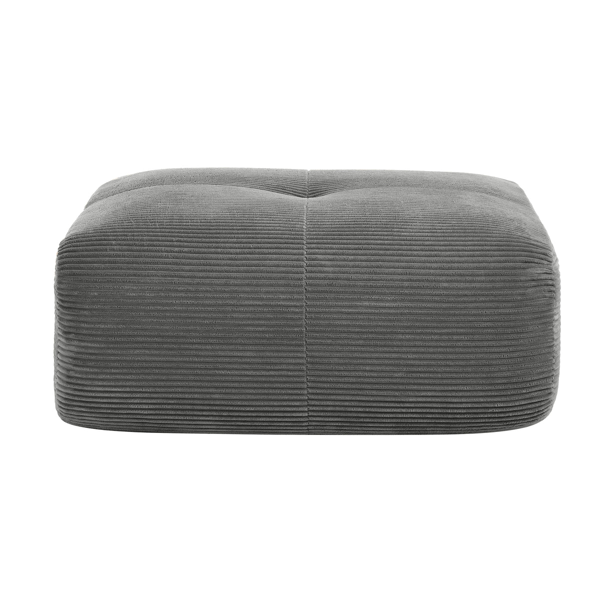 Hamlet LSF&RSF Corner Sofa W/Pillows Corduroy- Grey - Grand Goldman Shop
