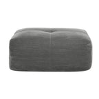 Hamlet LSF&RSF Corner Sofa W/Pillows Corduroy- Grey - Grand Goldman Shop