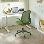 Ergonomic Color Office Chair 350LBS, Home Office, Mesh Back, Integrated Molded Foam, Comfortable Sitting, Flipping Armrest, F