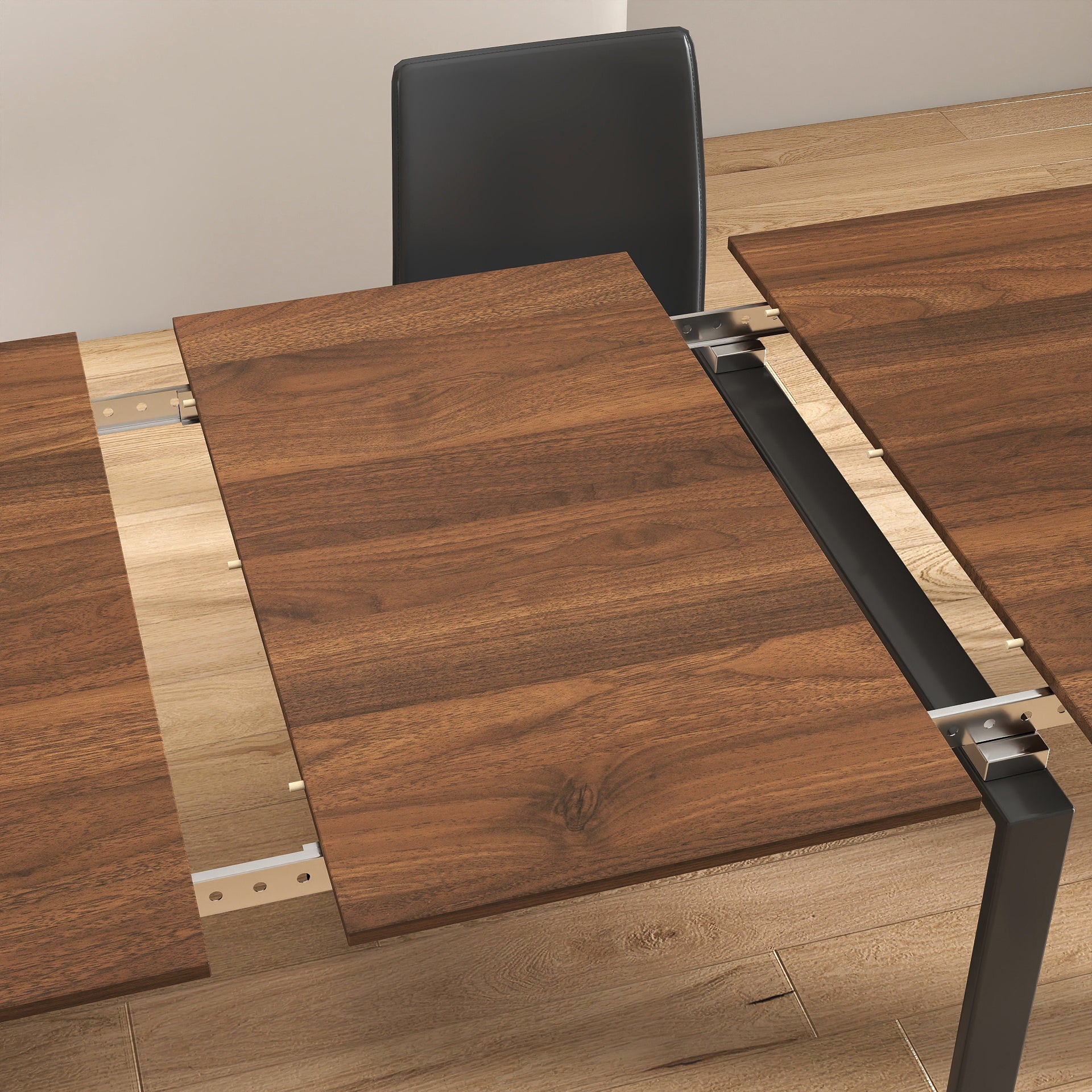 Modern Multifunctional Extendable Dining Table with Outlet, Space Saving Expanding Table with Storage for Party, Weddings, Meetings, Celebrations - Grand Goldman Shop