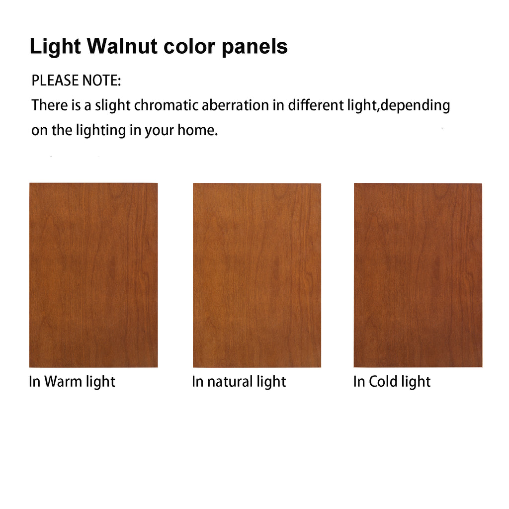 Lighted Curio Cabinet with Adjustable Shelves, Mirrored Back, and Tempered Glass Doors, 6-Tier Walnut Finish - Grand Goldman Shop