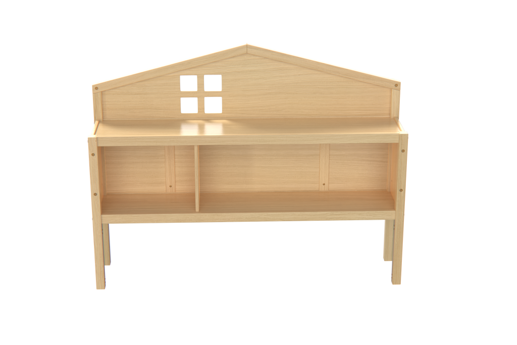 Headboard Storage Cabinet for Full-size Montessori Floor Bed Natural,Freely collocation - Grand Goldman Shop