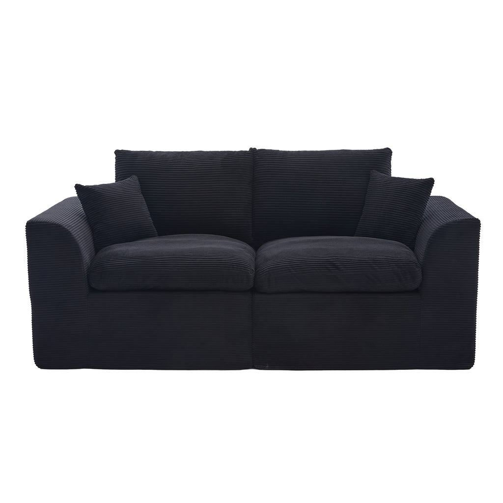 UNITED WE WIN Modular Sectional Sofa Cloud Couch,Comfy Cloud Modern Sofa,2 Seater with Cushion Covers Removable Furniture for Living Room Bedroom Apartments Dorms,No Assembly Required - Grand Goldman Shop