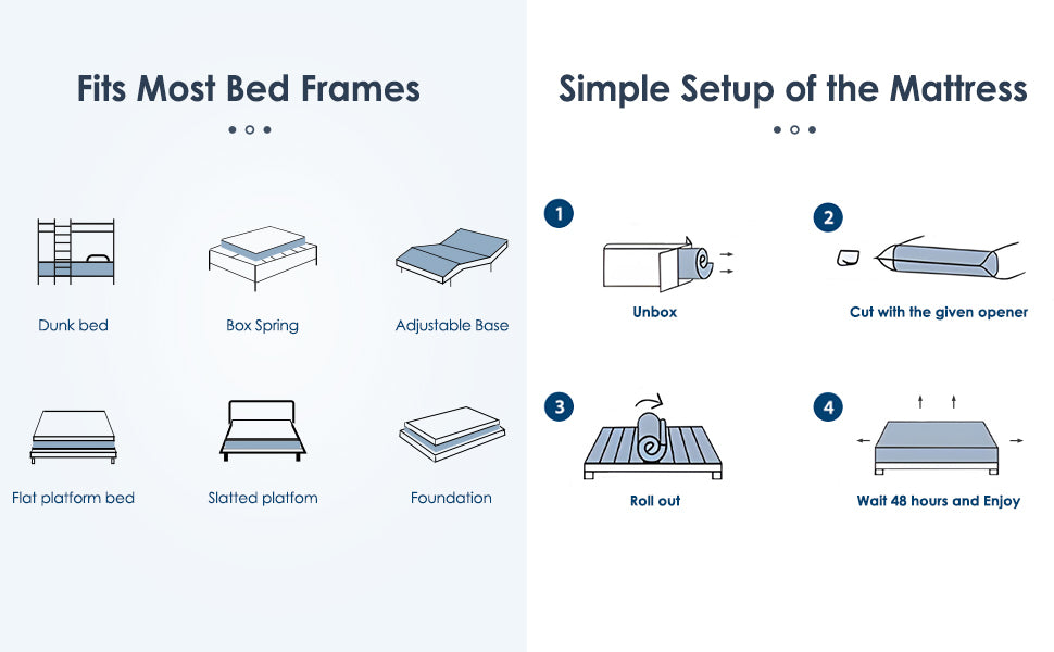 Queen Size Mattress,12 Inch Hybrid Mattress, Individually Pocketed Innerspring, Medium Firm - Grand Goldman Shop