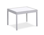 Gibson 3-Piece Dry Erase Kids Table & Two Chair Set, Gray | Premium Home Decor - Grand Goldman