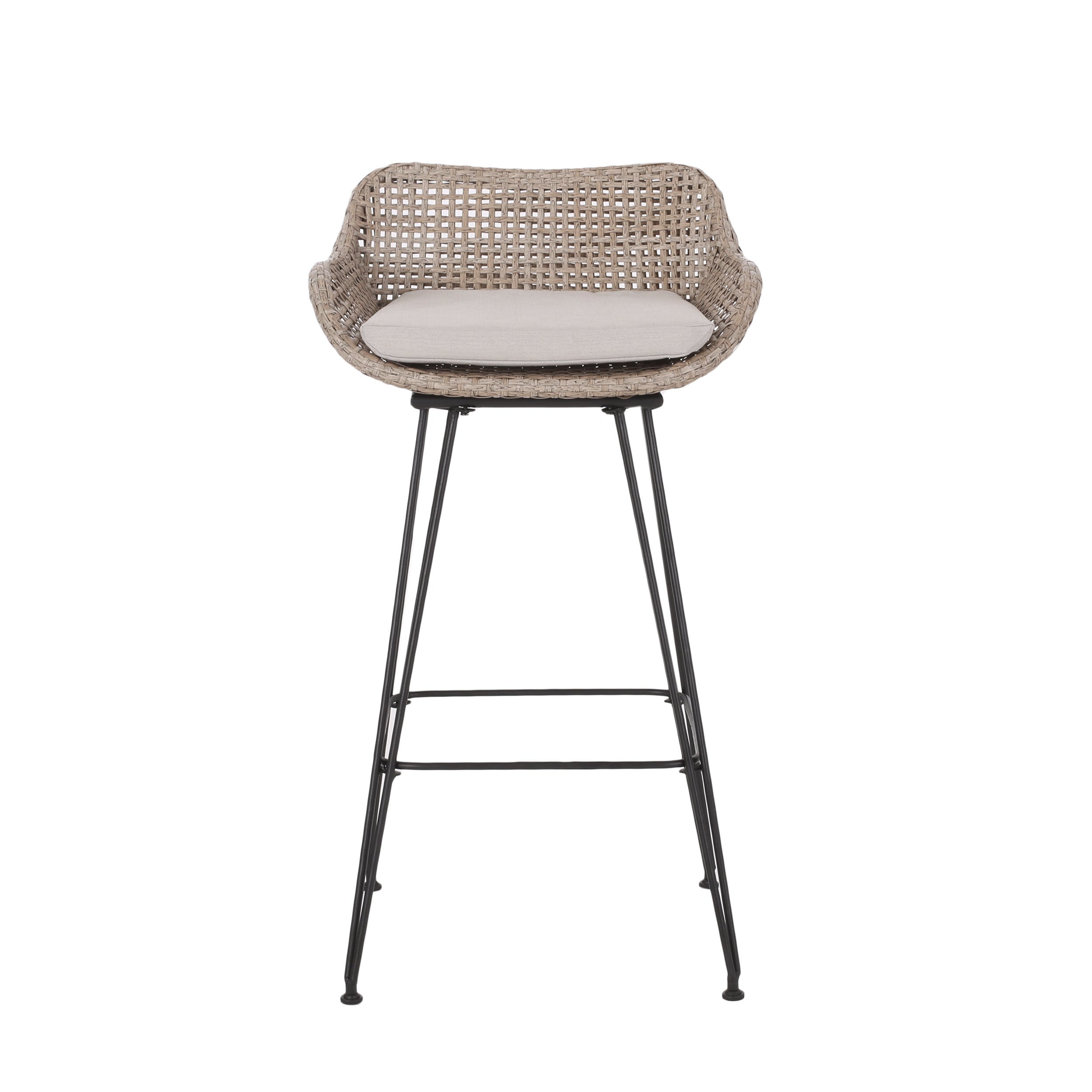 PE Rattan BAR STOOL - Grand Goldman Shop