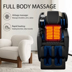 Massage Chair Recliner with Zero Gravity with Full Body Air Pressure - Grand Goldman Shop