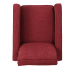 Macedonia Mid-Century Modern Button Tufted Fabric Recliner - Grand Goldman Shop