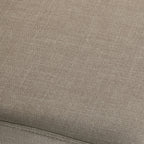 Breda Antique Gray Finish Upholstered Nailhead Bench - Grand Goldman Shop