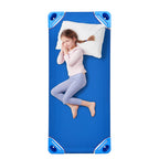 Stackable Kiddie Cot, Pack of 6, Portable Toddler Nap Cots, Standard Size 52' L x 23' W Daycare Cots for Kids, Preschool Clas