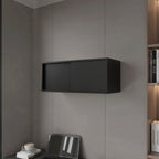 Wall Cabinet Bliss, Office, Black - Grand Goldman