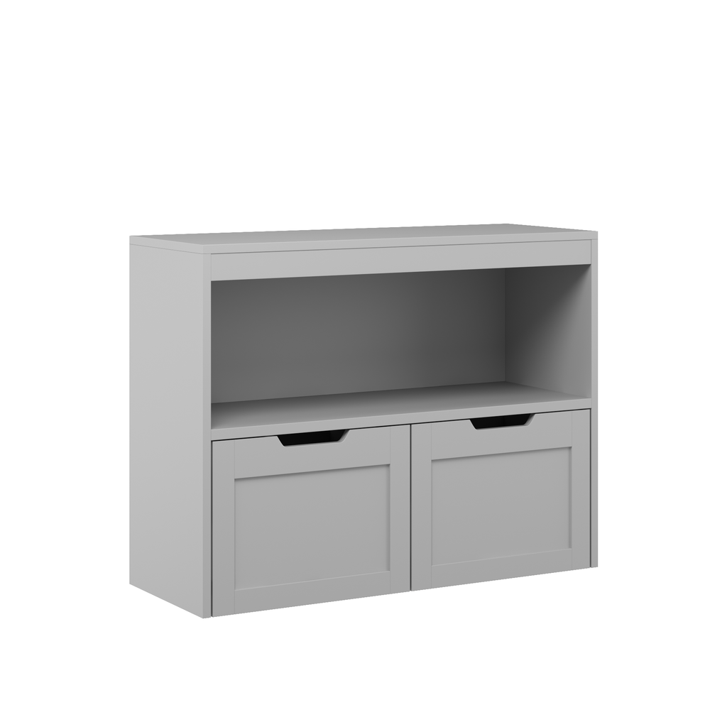Book Organizer, toy Storage Cabinet Organizer, Gray - Grand Goldman