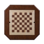 Bishop II Cherry Finish Game Table (Game Board reversible, Chess Figure does not include) - Grand Goldman
