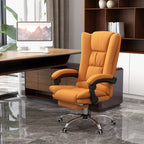Vinsetto Executive Massage Office Chair with 4 Vibration and Heat, 3 Modes, PU Leather Swivel Chair with Adjustable Height, R