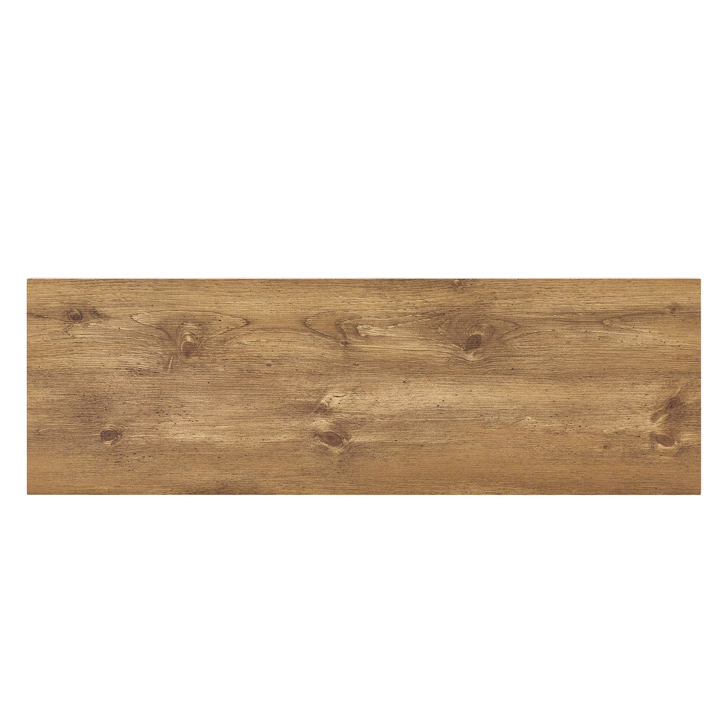 Console Table, 43.4-Inch Long Narrow Entryway Table with V-Shaped Base, Rustic Sofa Console for Hallway, Living Room, Behind Sofa - Grand Goldman Shop