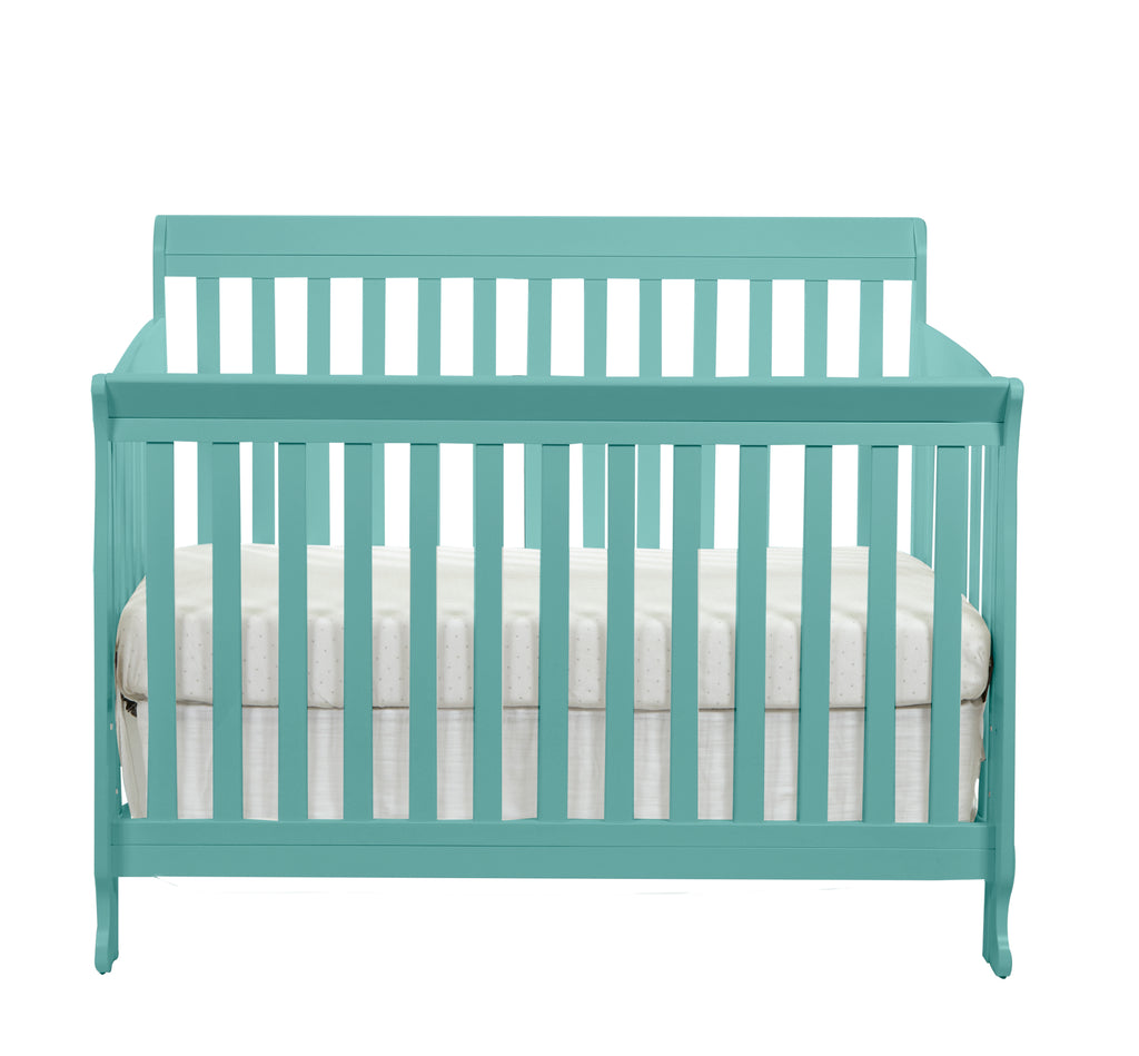 Riley 4-in-1 Convertible Crib Turquoise - Grand Goldman