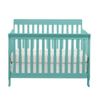 Riley 4-in-1 Convertible Crib Turquoise - Grand Goldman