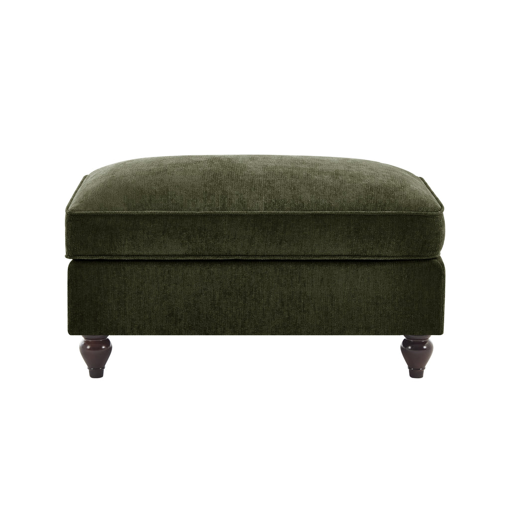 Ottoman Chenille -Green - Grand Goldman Shop
