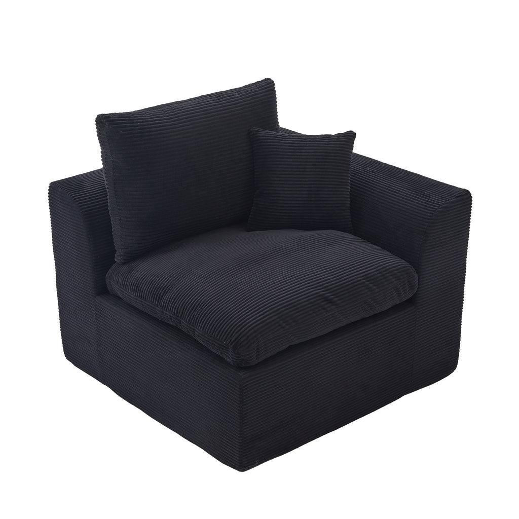 UNITED WE WIN Modular Sectional Sofa Cloud Couch,Comfy Cloud Modern Sofa,2 Seater with Cushion Covers Removable Furniture for Living Room Bedroom Apartments Dorms,No Assembly Required - Grand Goldman Shop