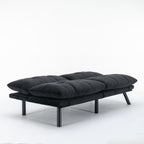 Black Convertible Folding Modern sofa Bed - Grand Goldman Shop