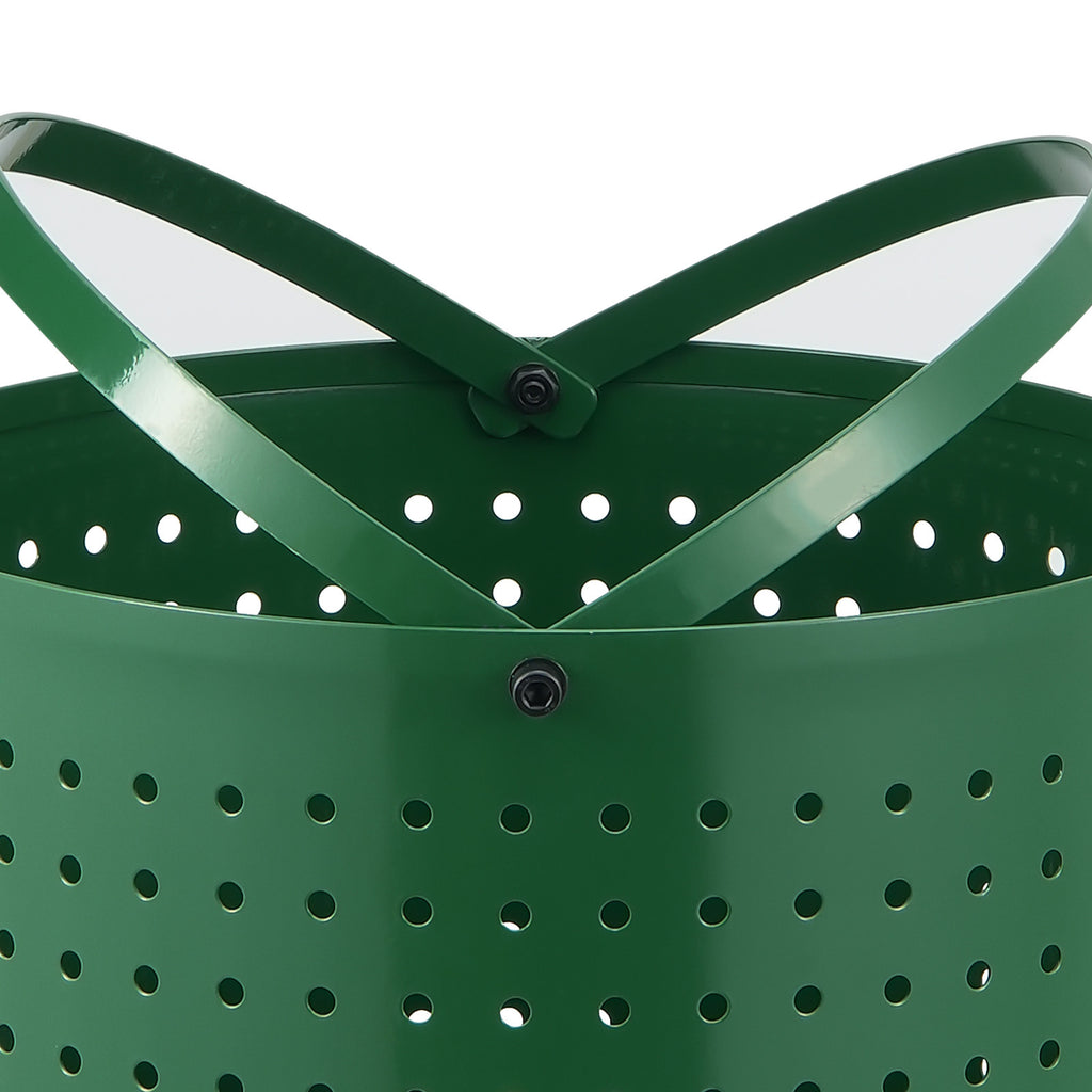 Dog Poop Trash Can 11.5 Gallons Weather-Resistant Dog Waste Bin with Lid - Grand Goldman Shop