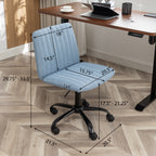 Masar Fabric Swivel Office Chair - Grand Goldman
