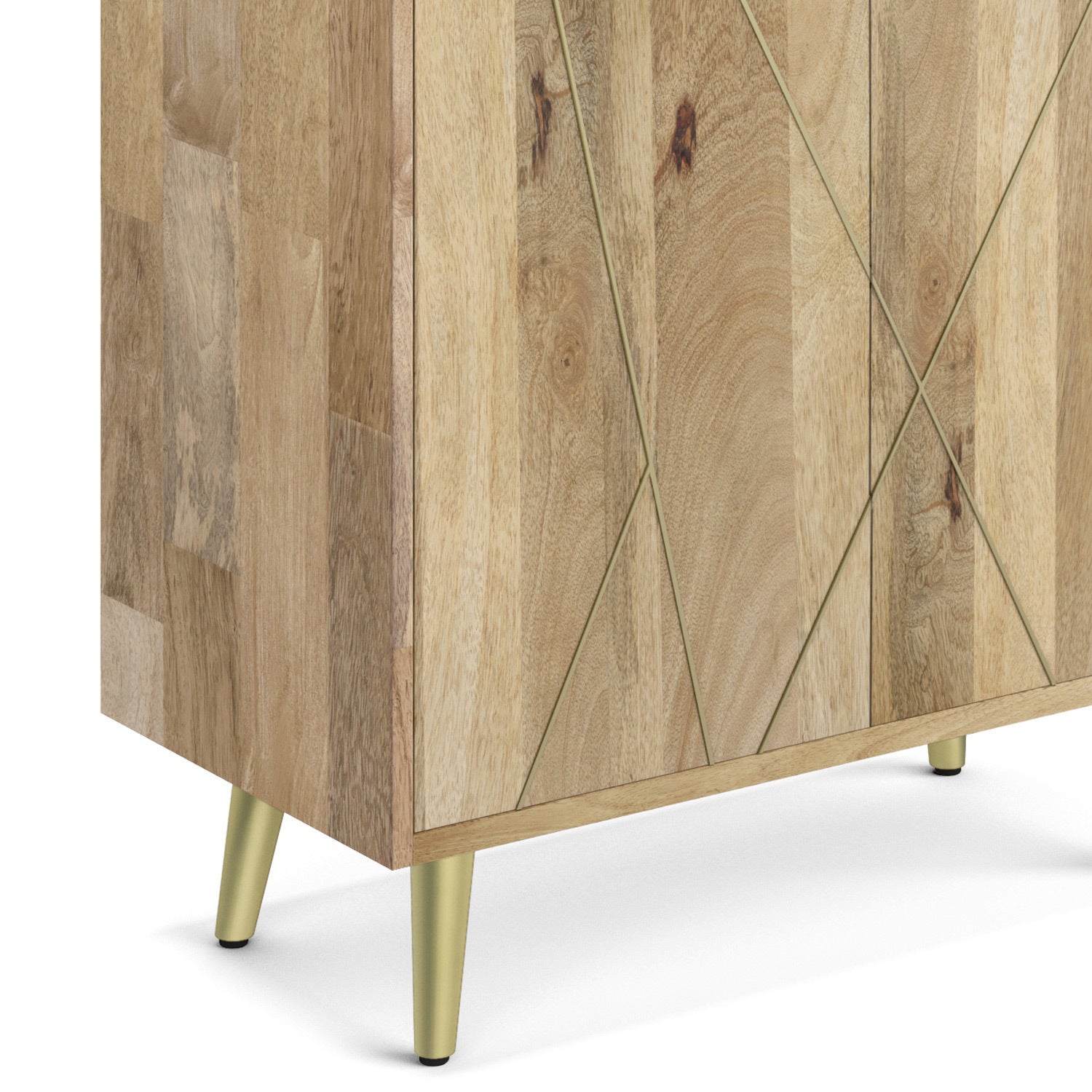 Jager - Bookshelf with Doors - Natural - Grand Goldman