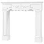 Fireplace Mantel, Freestanding Fireplace Surround with Leg for Electric Fireplaces - Grand Goldman Shop