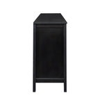Cabinet with 4 Doors and 4 open shelgves,Freestanding Sideboard Storage Cabinet Entryway Floor Cabinet for Living Room Office Bedroom - Grand Goldman Shop