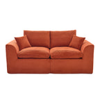 UNITED WE WIN Modular Sectional Sofa Cloud Couch,Comfy Cloud Modern Sofa,2 Seater with Cushion Covers Removable Furniture for Living Room Bedroom Apartments Dorms,No Assembly Required - Grand Goldman Shop