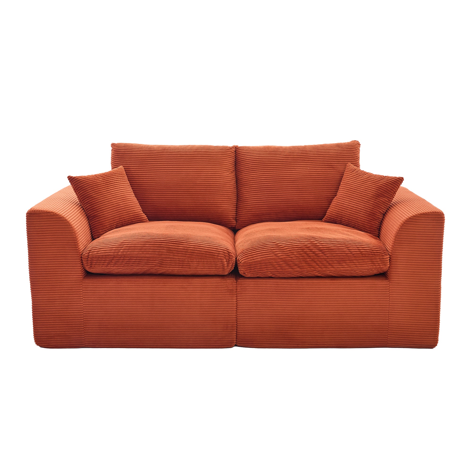 UNITED WE WIN Modular Sectional Sofa Cloud Couch,Comfy Cloud Modern Sofa,2 Seater with Cushion Covers Removable Furniture for Living Room Bedroom Apartments Dorms,No Assembly Required - Grand Goldman Shop