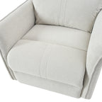 270° Power Swivel Rocker Recliner Chair for Adults, Swivel Rocking Recliner Chair,Electric Small Recliners for Small Spaces, Single Sofa Recliner for Living Room, Bedroom,RV (Fabric Gray+270°Swivel) - Grand Goldman Shop