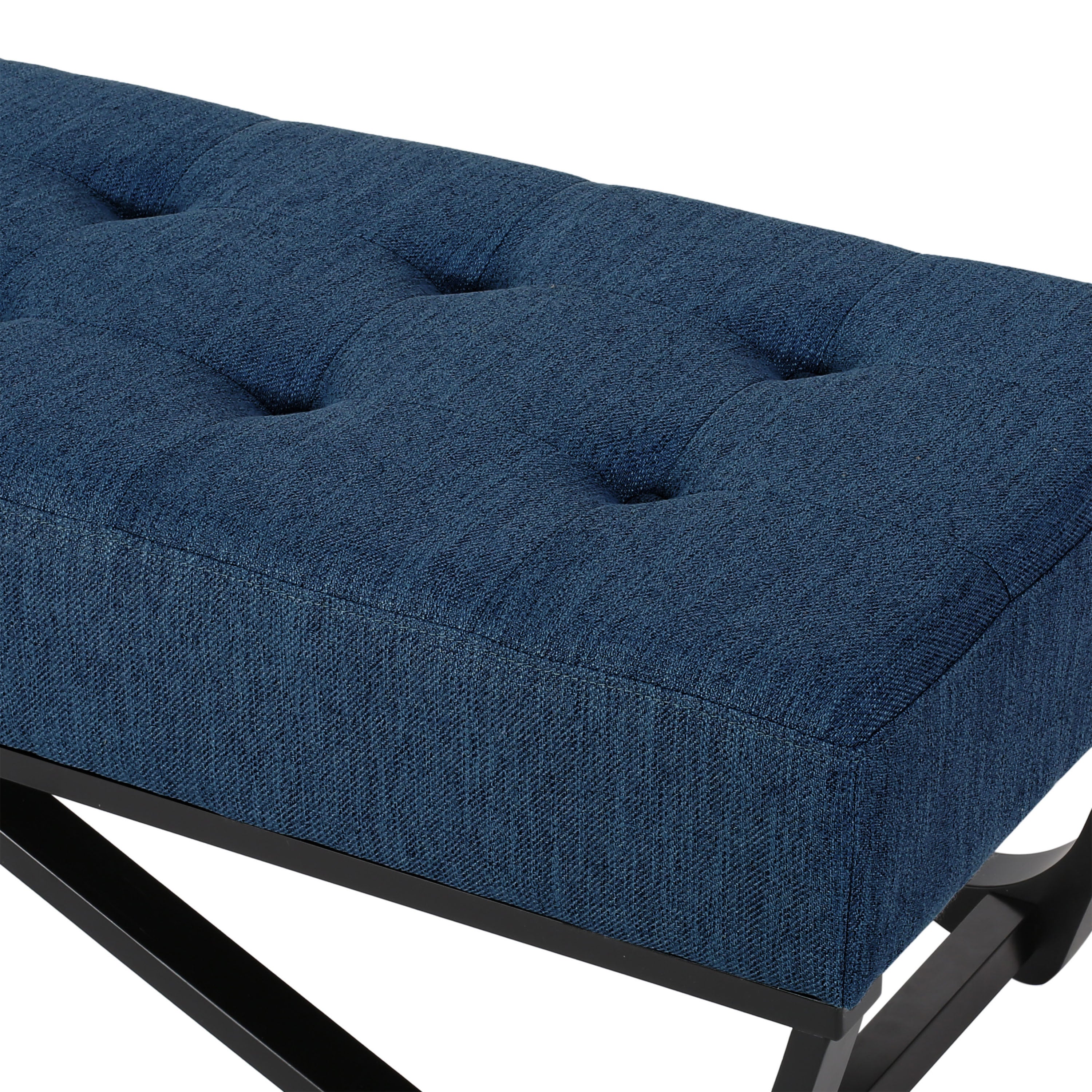Navy blue Ottoman - Grand Goldman Shop