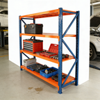 Garage shelves Heavy Duty - 4400 lbs garage storage 4 levels, adjustable metal shelving units and storage, industrial shelves utility shelves for commercial store tools gym - Grand Goldman Shop