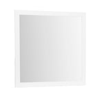 OMODA 5PC Full Bedroom Set with LED Accent Lighting in White Rubber Wood Finish - Grand Goldman Shop