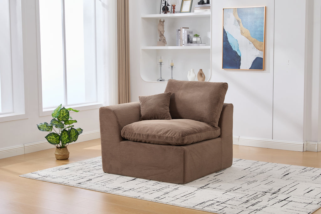 UNITED WE WIN Modular Sectional Sofa Cloud Couch,Comfy Cloud Modern Sofa,2 Seater with Cushion Covers Removable Furniture for Living Room Bedroom Apartments Dorms,No Assembly Required - Grand Goldman Shop