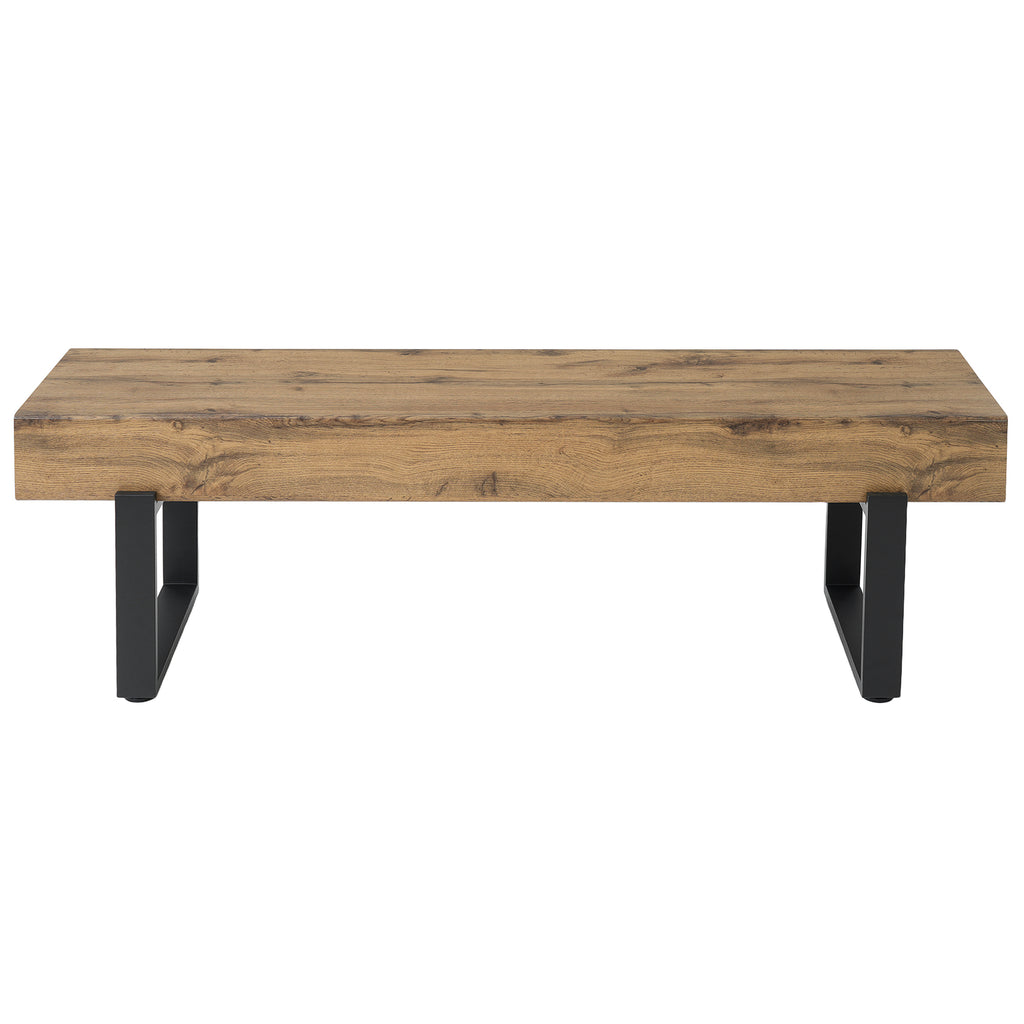 59' Wood Bench for Bedroom End of Bed, Farmhouse Indoor Kitchen Table Benches,Versatile Modern Shoe Bench for Entryway, Natural - Grand Goldman Shop