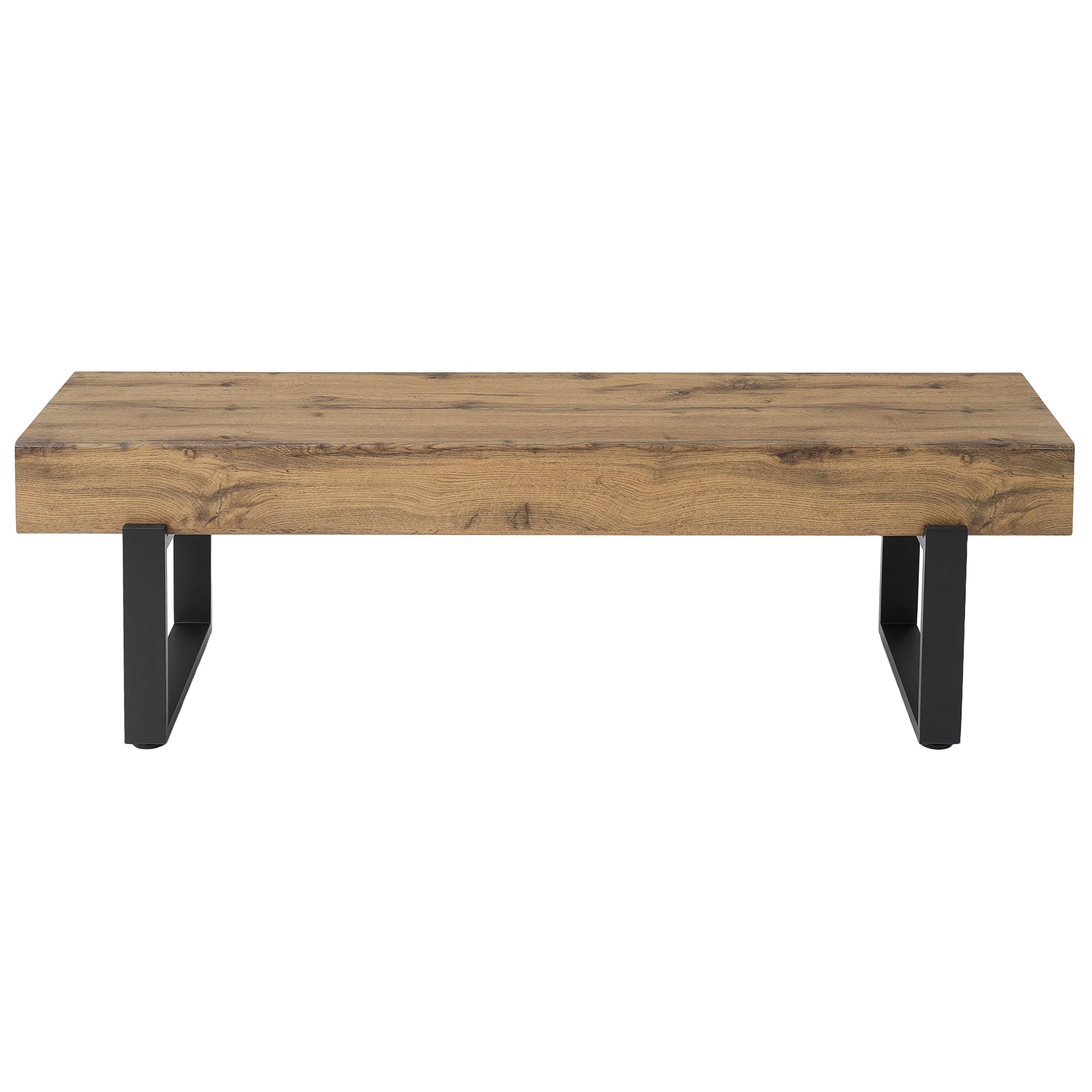 59' Wood Bench for Bedroom End of Bed, Farmhouse Indoor Kitchen Table Benches,Versatile Modern Shoe Bench for Entryway, Natural - Grand Goldman Shop