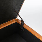 Storage Bench with Storage Bench for Bedroom End of Bed Bench Foot of Bed Bench Entryway Bench Storage Ottoman Bench 43.3' W x 17.7' Brown Leather Bench - Grand Goldman Shop