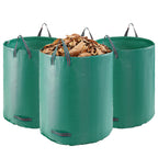 3-Pack 72 Gallon Reusable Yard Waste Bag Garden Leaf Trash Container Lawn Garden - Grand Goldman Shop
