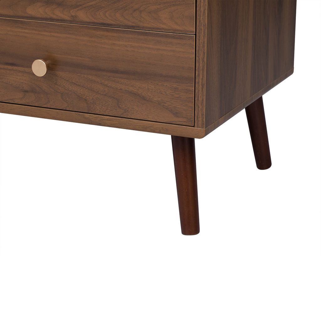 76' Modern Minimal Glass-Doors TV Stand for TVs up to 85 Inches, Wood-Grain Entertainment Center with Storage Cabinets, TV Media Console Table for Living Room, Bedroom - Grand Goldman Shop