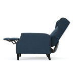 Westeros Wing Back Fabric Upholstered Recliner - Grand Goldman Shop