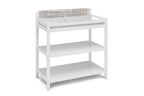Hayes Changing Table White/Natural | Premium Home Decor - Grand Goldman