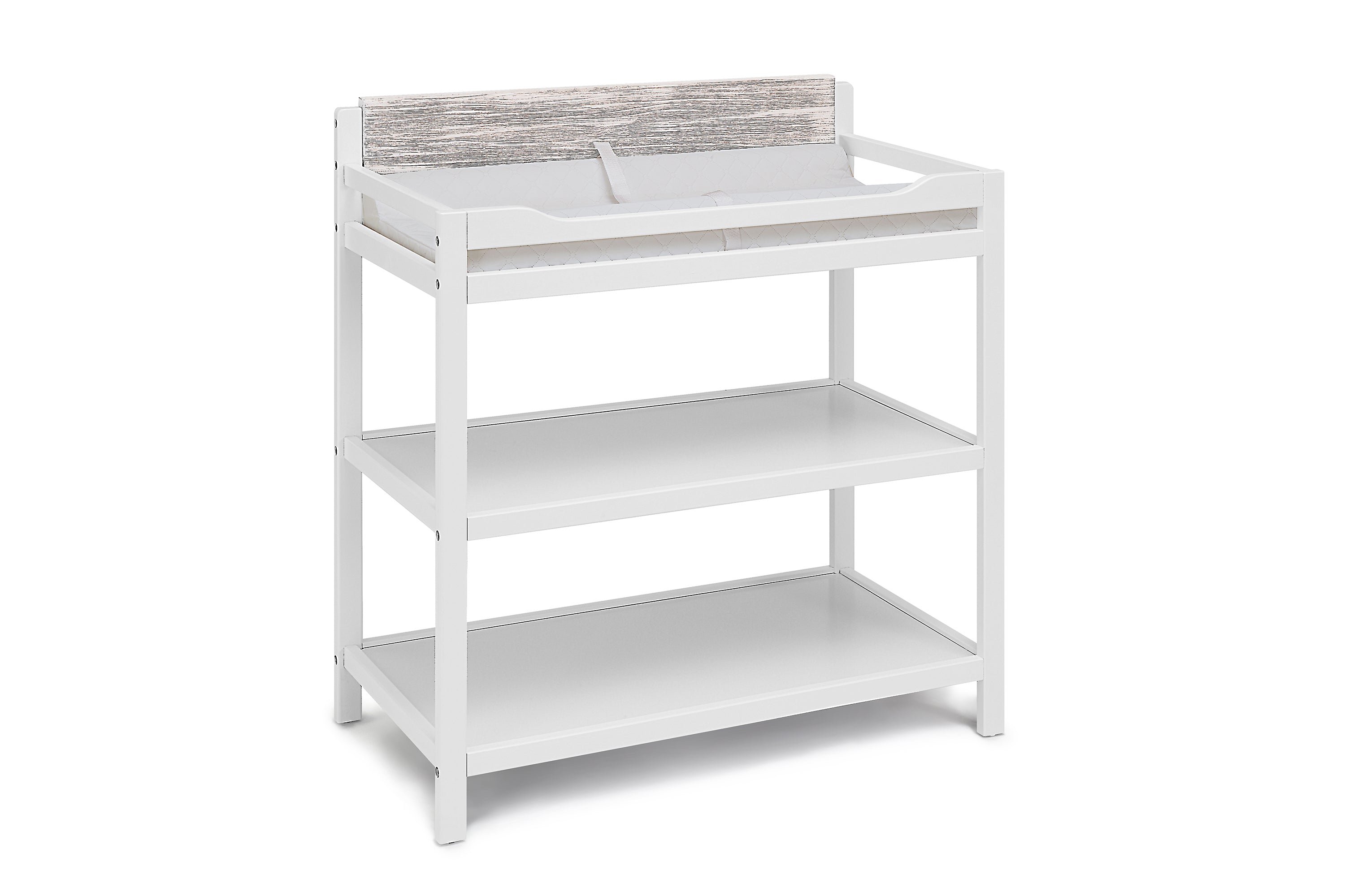 Hayes Changing Table White/Natural | Premium Home Decor - Grand Goldman