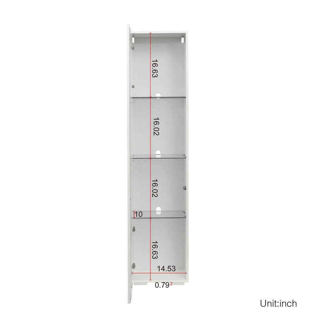 Side cabinet with aluminum strip lamp, - Grand Goldman Shop