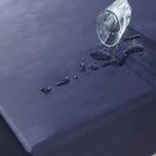6 Inch Waterproof Foam Mattress, Navy Blue Quilted Breathable Fabric, Twin Size - Grand Goldman Shop