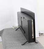 48 inch Curved Front Wall Mounted Electric Fireplace with remote and multi color flame & emberbed - Grand Goldman Shop