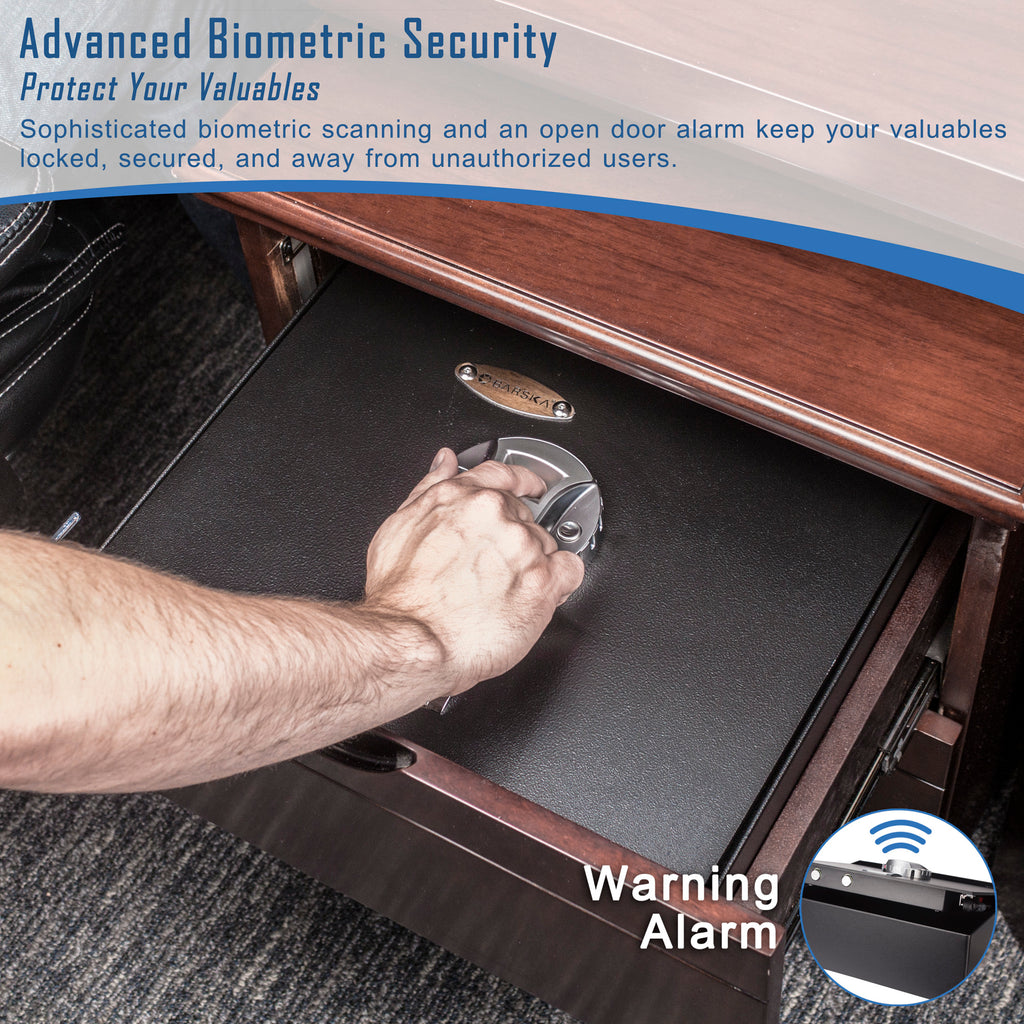 0 23 Cu Ft Top Opening Biometric Security Safe - Grand Goldman