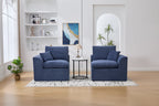 UNITED WE WIN Modular Sectional Sofa Cloud Couch,Comfy Cloud Modern Sofa,2 Seater with Cushion Covers Removable Furniture for Living Room Bedroom Apartments Dorms,No Assembly Required - Grand Goldman Shop
